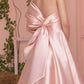 A-Line/Princess Sleeveless Strapless Floor-Length Evening Dresses With Pleats Sexy