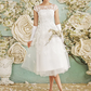 A-Line Wedding Dresses Halter Neck Floor Length Chiffon Sleeveless See-Through with Sequin Criss-Cross Beautiful
