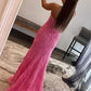 Mermaid Sweetheart Side Slit Long Prom Dress with Appliques Off Shoulder