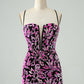 Pretty Green Black Bodycon Sparkly Sequin Short Homecoming Dress Sexy