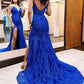 Mermaid / Trumpet Prom Dresses Sparkle & Shine Dress Formal Wedding Party Court Train Sleeveless Sweetheart Sequined Backless