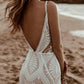 Beach Vintage Open Back Wedding Dresses Mermaid / Trumpet Camisole V Neck Sleeveless Sweep / Brush Train Chiffon Bridal Gowns