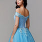 Ball Gown Vintage Inspired Dress Formal Evening Floor Length Sleeveless Off Shoulder Lace Prom Dresses