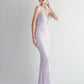 Mermaid / Trumpet Evening Gown Sparkle & Shine Dress Formal Floor Length Sleeveless Spaghetti Strap Sequined
