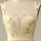 A-Line Square Neck Embroidered Prom Dress Floor Length With Flowers