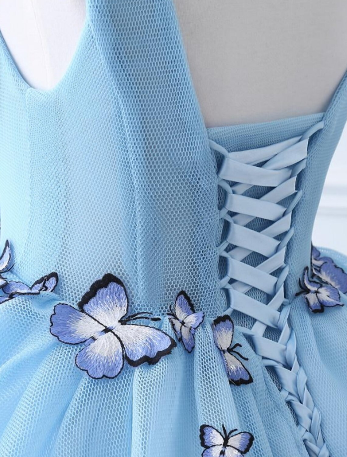 Ball Gown Prom Dresses Luxurious Dress Engagement Court Train Sleeveless V Neck Tulle with Pleats