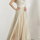 A-Line/Princess High Neck Floor-Length Prom Dresses Evening Dresses Sexy
