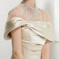 A-Line/Princess High Neck Floor-Length Prom Dresses Evening Dresses Sexy