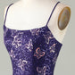 Sparkly Dark Purple Sheath Short Homecoming Dress with Criss Cross Back Sexy