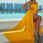 Mermaid / Trumpet Evening Gown Sexy Dress Formal Sweep / Brush Train Sleeveless One Shoulder Cotton