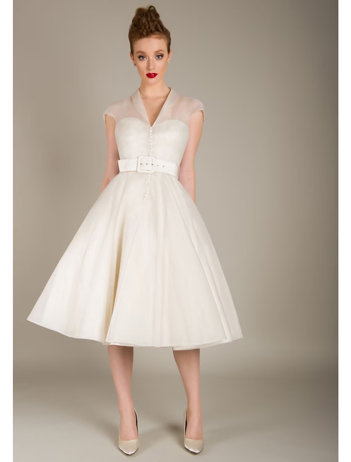 A-Line Cocktail Dresses Hot Dress Graduation Knee Length Sleeveless V Neck Wednesday Addams Family Tulle