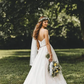 Wedding Dresses Spaghetti Strap Court Train Lace Tulle Sleeveless Country Romantic Beach with Sashes Ribbons Pleats