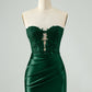 Sexy Bodycon Sweetheart Corset Hollow Out Beaded Short Homecoming Dress Sexy