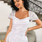 Sheath / Column Evening Gown Convertible Dress Prom Sweep / Brush Train Short Sleeve Off Shoulder Satin