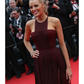 Blake Lively Burgundy Celebrity Prom Dress Cannes Film Festival Long Red Carpet