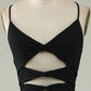 Mermaid Spaghetti Straps Grey Blue Long Prom Dress with Keyhole Sexy