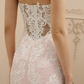 Wedding Dresses Sweetheart Neckline Court Train Lace Strapless Sexy Illusion Detail