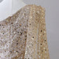 Charming Mermaid One Shoulder Sequin Long Formal Prom Dress Shiny Evening Gown Sparkly Party Dress With Slit