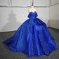 Adult formal attire gorgeous sweetheart ball dress sleeve cover court drag Off Shoulder Beautiful