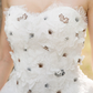 Ball Gown Wedding Dresses Sweetheart Neckline Floor Length Lace Tulle Sleeveless with Lace Appliques