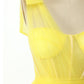 Elegant One Shoulder Sweetheart Long Pleated Tulle Boned High Split Elegant Prom Dress Sexy Evening Dresses