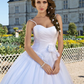 Ball Gown Wedding Dresses Sweetheart Neckline Floor Length Tulle Sleeveless Long