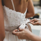 Wedding Dresses Spaghetti Strap Court Train Lace Tulle Sleeveless Country Romantic Beach with Sashes Ribbons Pleats