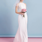Wedding Dresses Jewel Neck Floor Length Chiffon Lace Regular Straps Floral Lace with Lace Sash