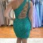 Charming One Shoulder Short Prom Dress Lovely Homecoming Dress Cute Birthday Party Dress