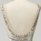 Sparkly Golden V-Neck Sequins Long Prom Dress Sexy