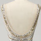 Sparkly Golden Mermaid Deep V Neck Long Prom Dress with Silt Sexy Evening Dresses