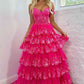 Gorgeous Gold A-Line Off The Shoulder Lace Up Long Prom Dress
