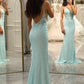 Sparkly Mermaid Long Sequins Prom Dress With Appliques Sexy Evening Dresses