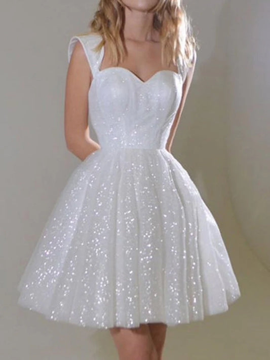 Fashion A Line Short Prom Dress Lovely Homecoming Dress Charming Birthday Party Dress