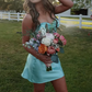 Sweet Strapless Keyhole Satin Sleeveless Short Prom Dress Lovely Homecoming Dress Simple Birthday Party Dress