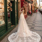 Modern Long Sleeves Mermaid Lace Ivory Wedding Dresses Beautiful