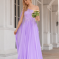 Hot Selling Purple One Shoulder Prom Dresses Zipper Up With Bead Sexy Evening Dresses