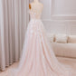Detachable A Line Sweetheart Tulle Wedding Dress with Lace Off Shoulder