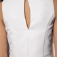 Wedding Dresses Bateau Neck Floor Length Chiffon Sleeveless Pure Color