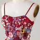 Gorgeous A Line Spaghetti Straps Burgundy Short Homecoming Dress With 3D Flowers Beautiful