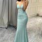 Sparkly Mermaid Long Sequins Prom Dress With Appliques Sexy Evening Dresses