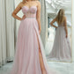 Tulle Sweetheart Light Pink Prom Dress with Corset Off Shoulder Sexy