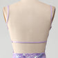 Light Purple Spaghetti Straps Sparkly Sequin Backless Prom Dress Beautiful Long