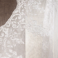 Wedding Dresses Scoop Neck Lace Tulle Sleeveless Long