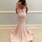 Mermaid Prom Dresses Scoop Chiffon With Lace Floor Length With Bow(s) Elegant Evening Dress