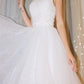 New Homecoming Dresses Scoop Short/Mini Tulle With Beading Short White