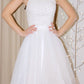 New Homecoming Dresses Scoop Short/Mini Tulle With Beading Short White
