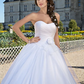 Ball Gown Wedding Dresses Sweetheart Neckline Floor Length Tulle Sleeveless Long