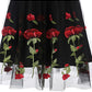 A-Line/Princess Off-The-Shoulder Knee Length Short Sleeves Party Dresses With Embroidery Appliques Beautiful