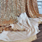 Sexy Champagne Gold Mermaid Spaghetti Straps Prom Dresses Side Slit Backless Formal Dresses Sparkly